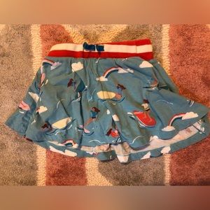 Mini Boden surfing girl skort